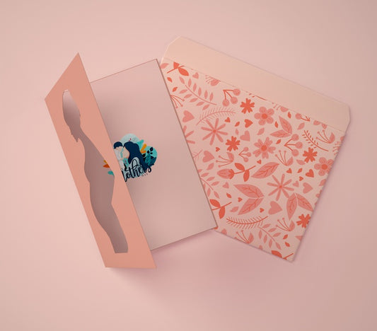 Free Top View Composition For Mother'S Day Mock-Up Psd