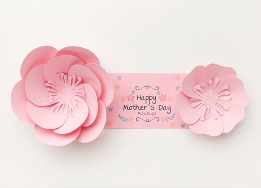 Free Top View Mothers Day Concept Psd