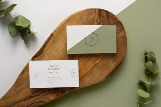 Free Top View Stationery On Wood Psd