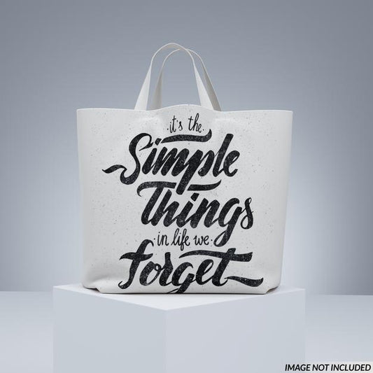 Free Tote Canvas Bag Psd
