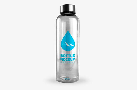 Free Transparent Bottle Mockup Psd