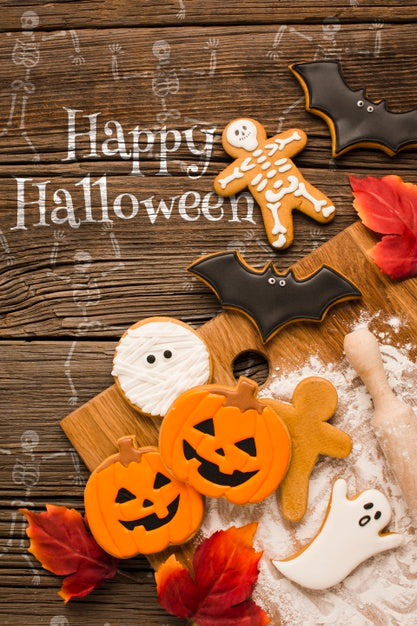 Free Trick Or Treat Halloween Specific Sweets Psd