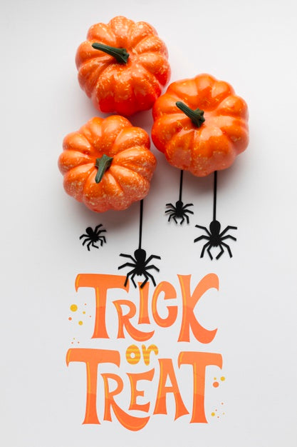 Free Trick Or Treat On Halloween Day Celebration Psd