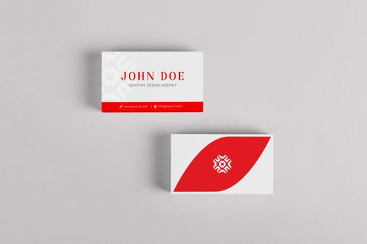 Free Two Business Card Mock Up Psd