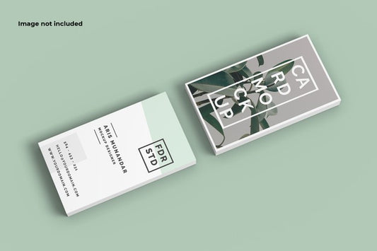 Free Two Business Card Mockup Psd