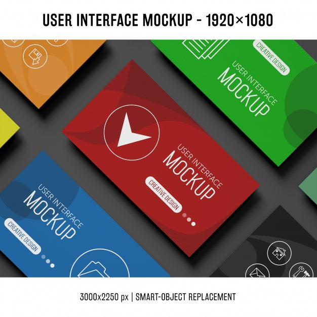 Free User Interface Mockup Psd – CreativeBooster