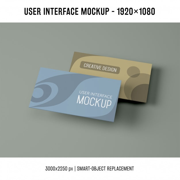 Free User Interface Mockup Psd
