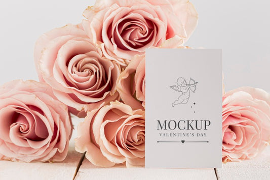 Free Valentine'S Day Concept Mock-Up Psd