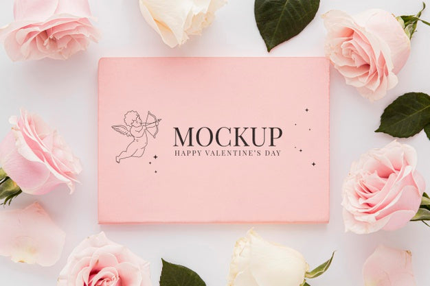 Free Valentine'S Day Concept Mock-Up Psd