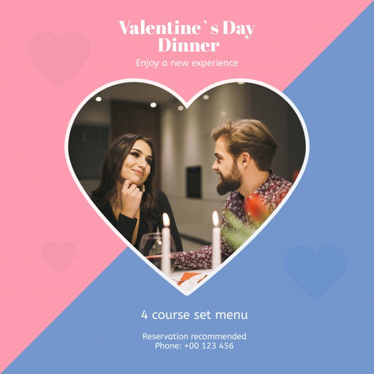 Free Valentines Day Mockup With Image Psd