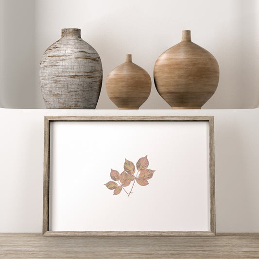 Free Vases On Surface With Frame As House Decor Psd