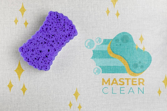 Free Violet Bath Sponge Master Clean Psd