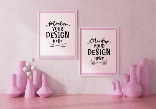 Free Wall Art Or Picture Frame In Living Room Mockup Psd