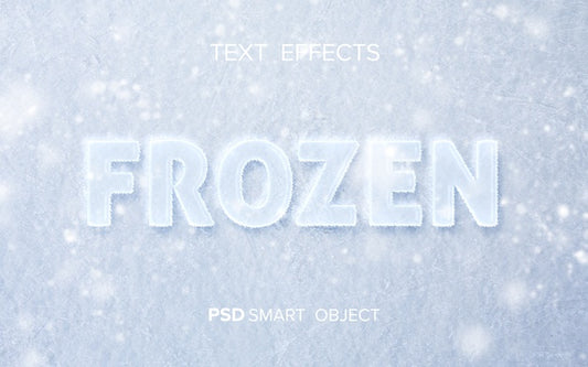 Free Water Text Effect Mock-Up Psd