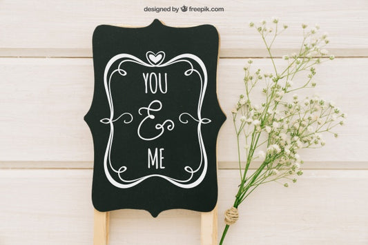 Free Wedding Bdge And Bouquet Of Flowers Psd