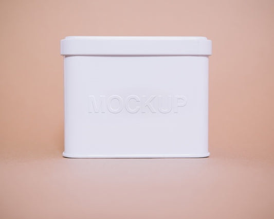 Free White Box Mock Up Design Psd