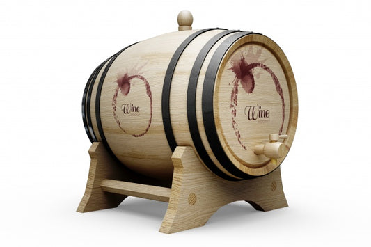 Free Wine Barrel Design Psd