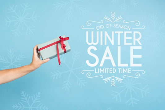 Free Winter Sale Marketing Campaign Psd