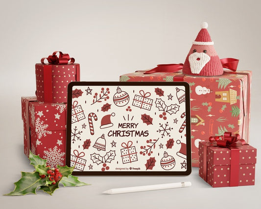 Free Winter Time With Christmas Theme Psd