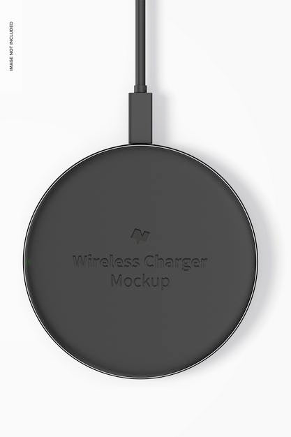 Free Wireless Charger Mockup Psd