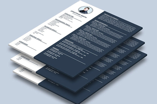 Free Stylish Resume Template for Microsoft Word Format