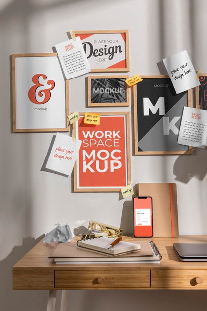 Free Workspace Mockup Psd