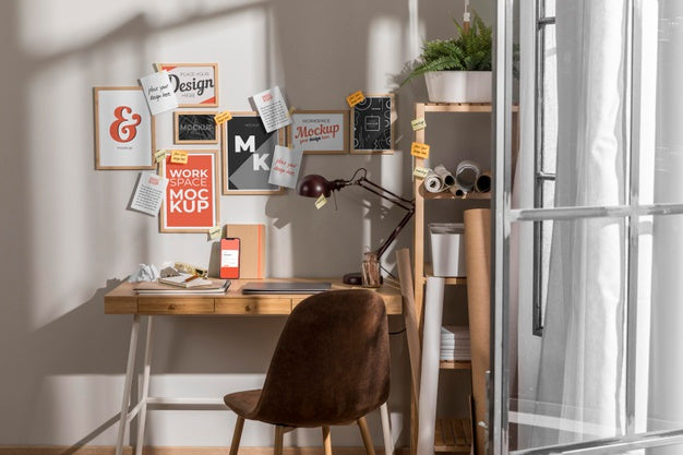 Free Workspace Mockup Psd