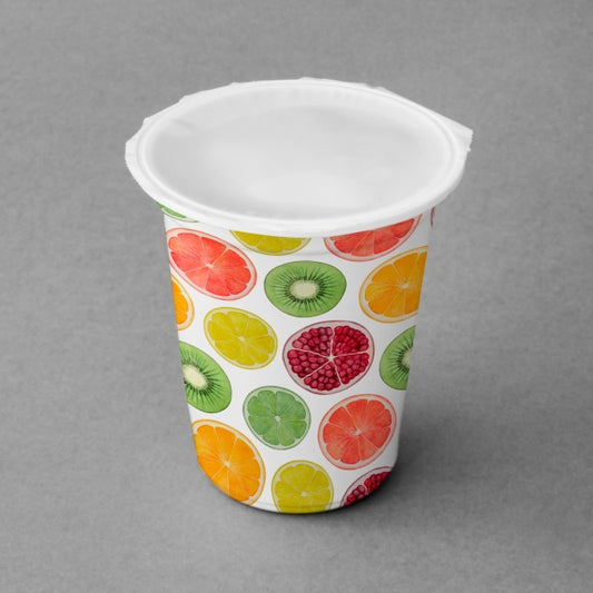 Free Yogurt Cup Mockup Psd